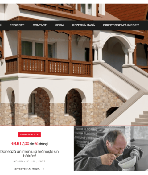 creare website organizatie non-profit