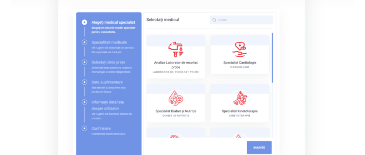 realizare Website Clinica Medicală